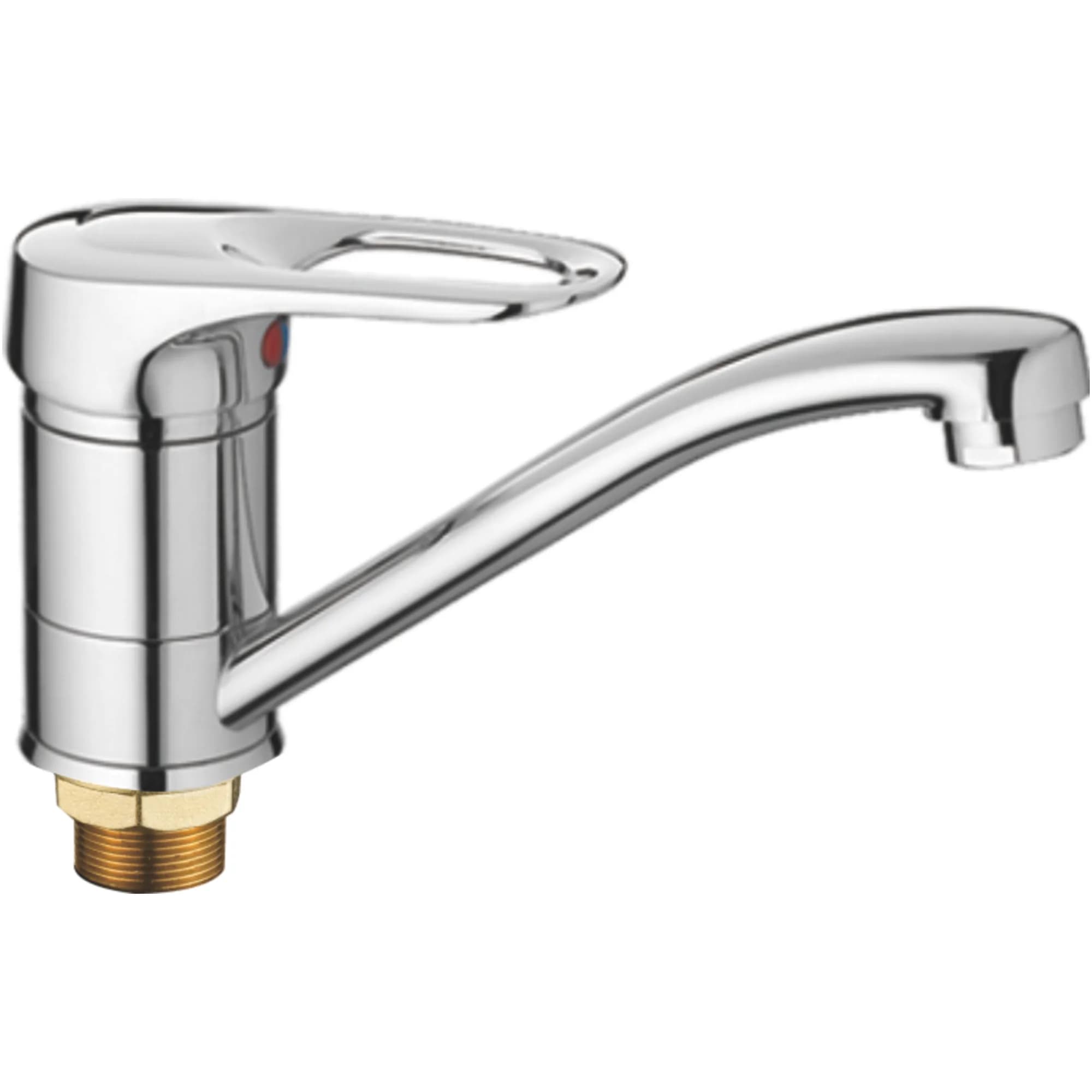 Смеситель для кухни Haiba HB 4504-2, хром