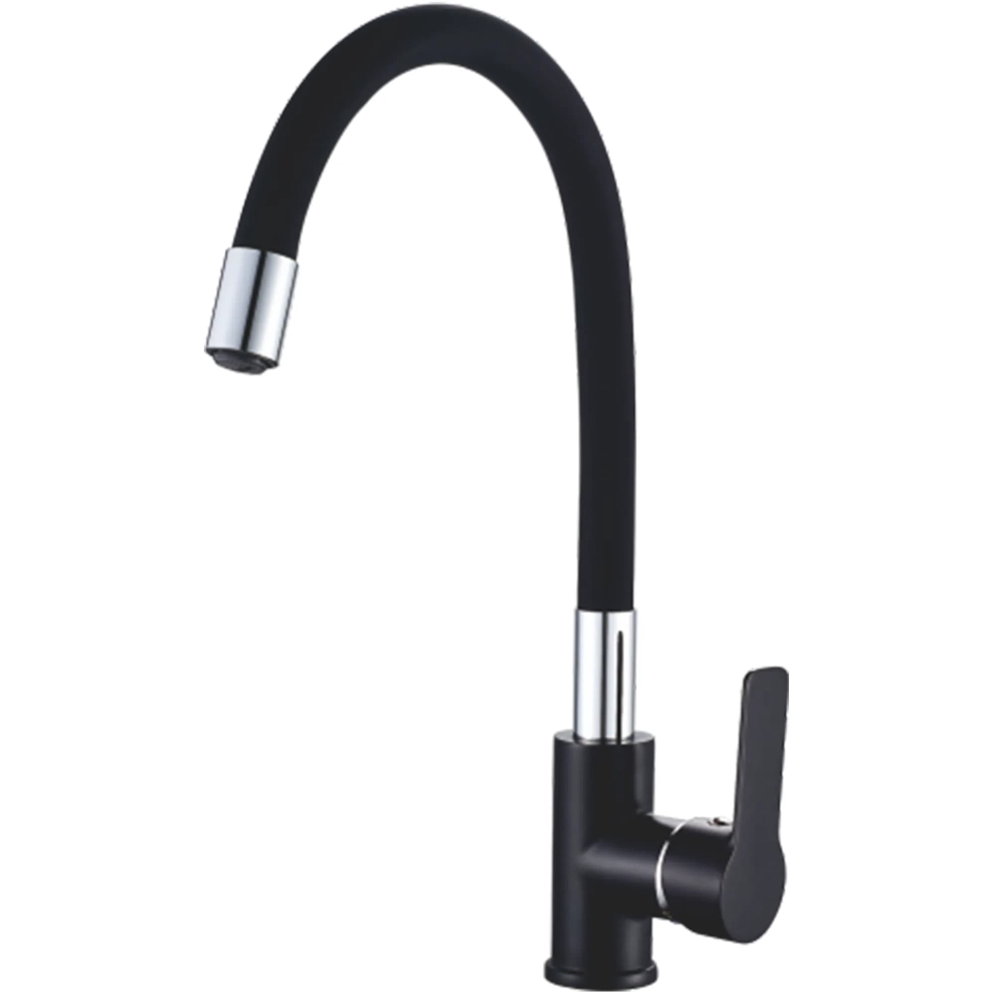 Смеситель для кухни Haiba HB 70113-7, черный