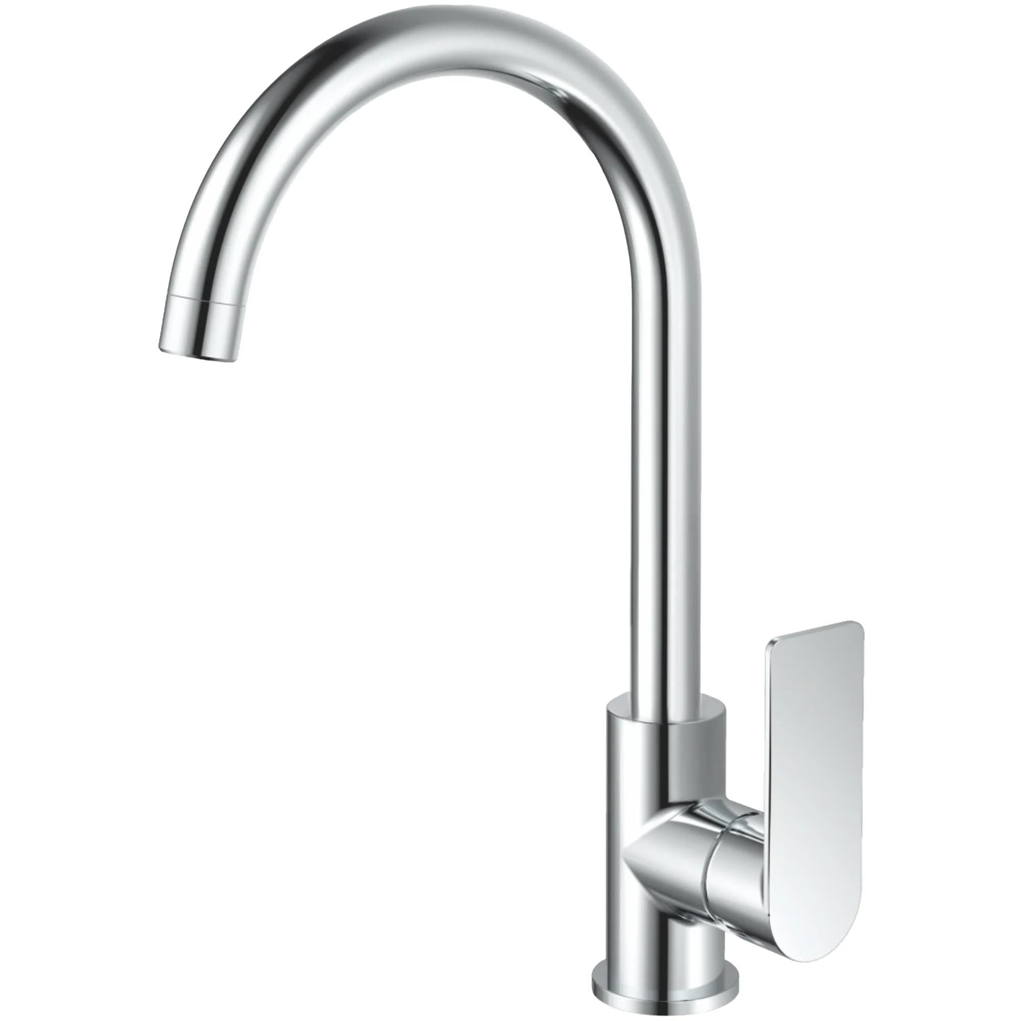 Смеситель для кухни Haiba HB 70617, хром
