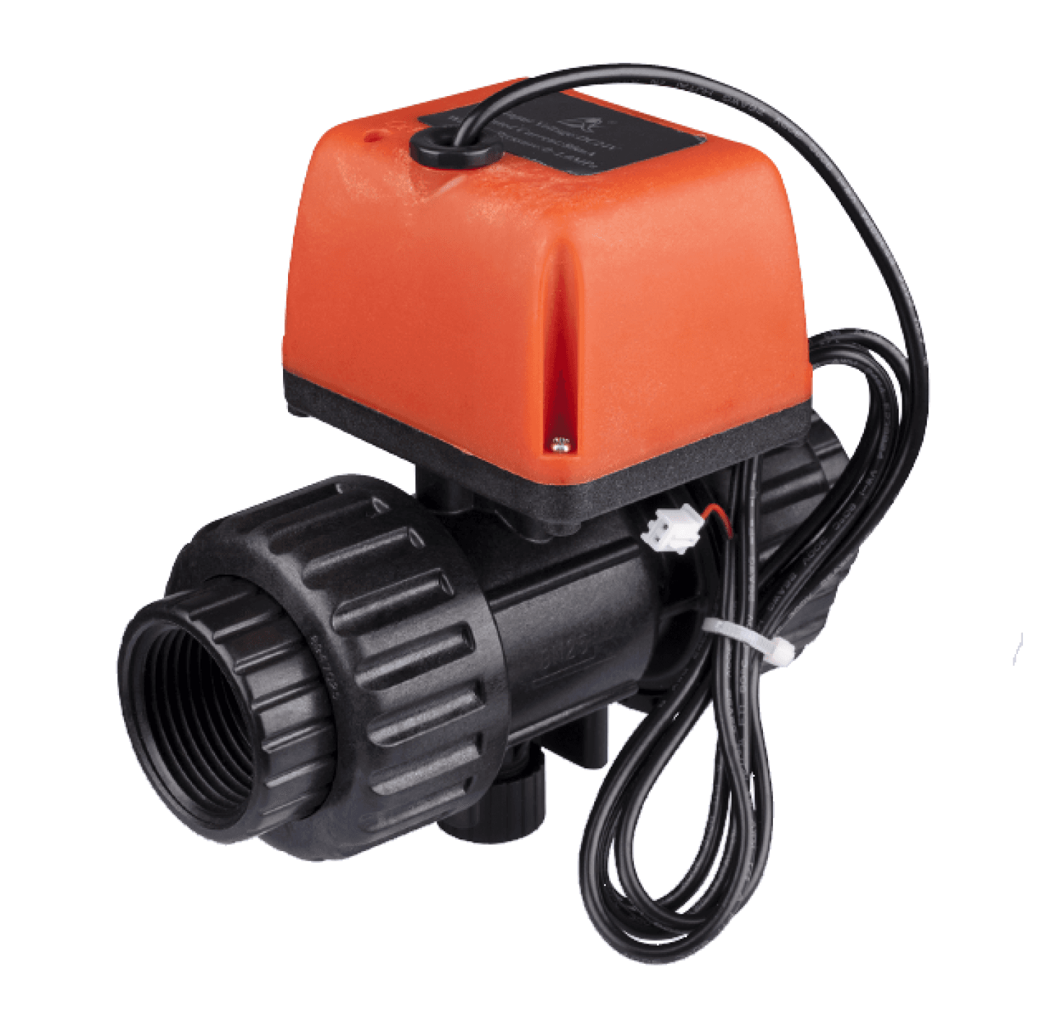 Кран электроприводный Runxin Q911413D-32 PN16 (Двухходовой, резьба, SS316L, 24VDC)