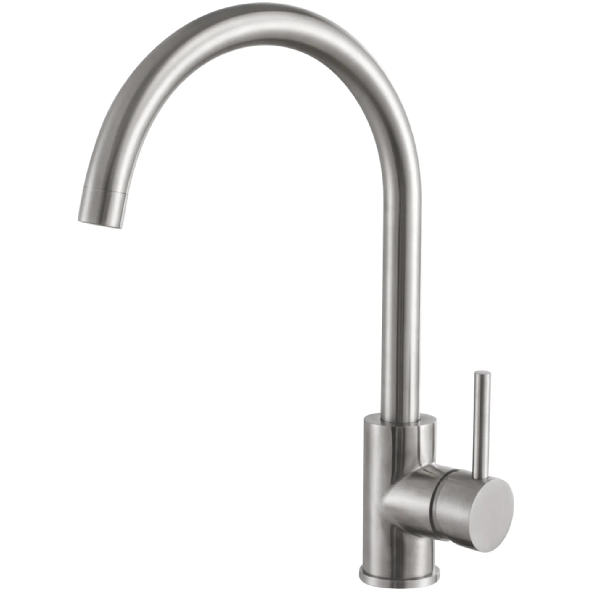 Смеситель для кухни Haiba HB 70304-3, сталь